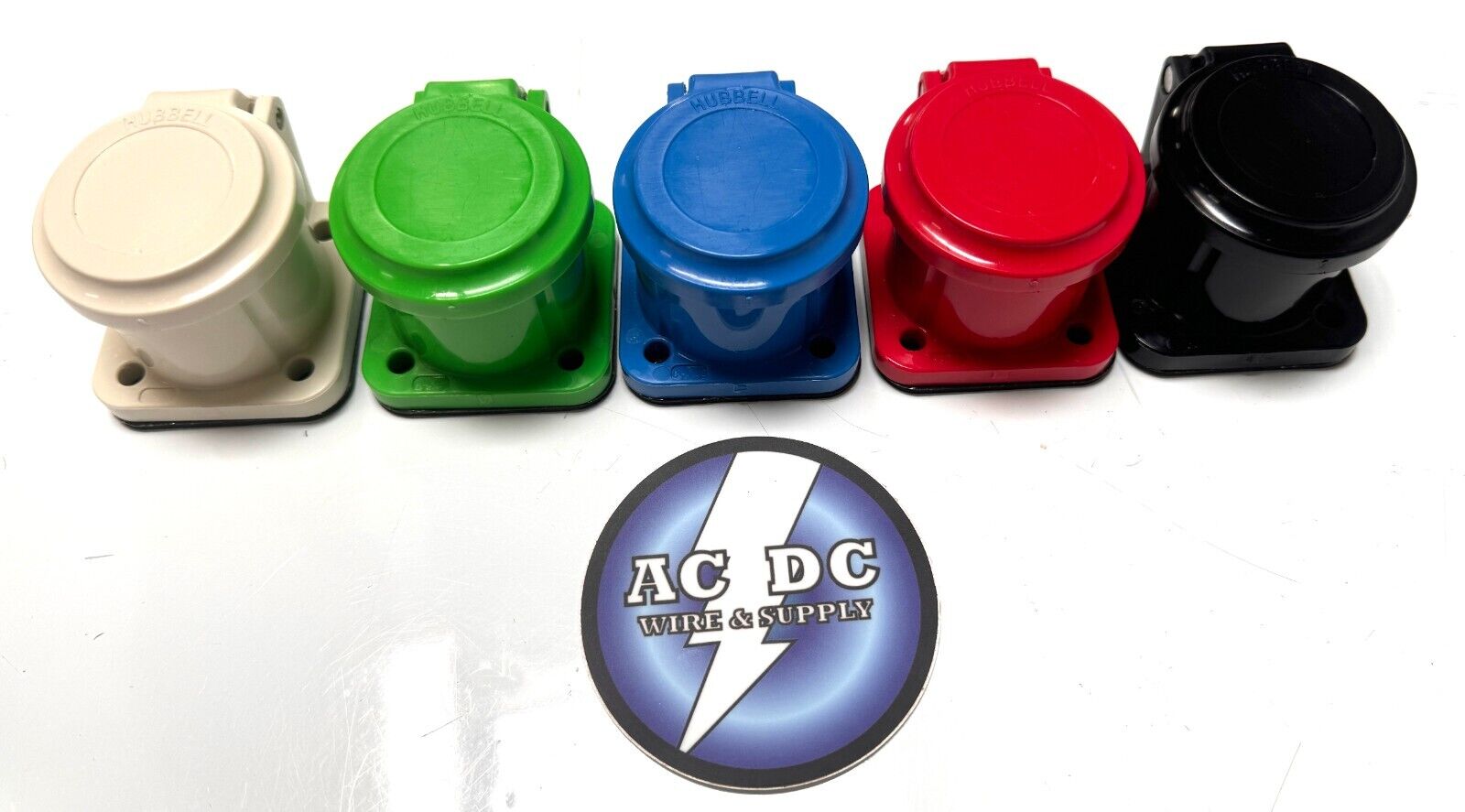 Connecteur Mâle CAMLOCK Hubbell Série 16, Couleur BLEU - Dispositif à Pôle Unique Pour Connexions électriques