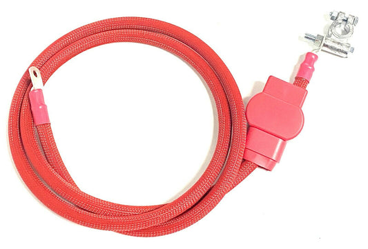 Positive 60" 4/0 Battery Cable for 94-02 Dodge Cummins, w/MilitaryTerm 600A