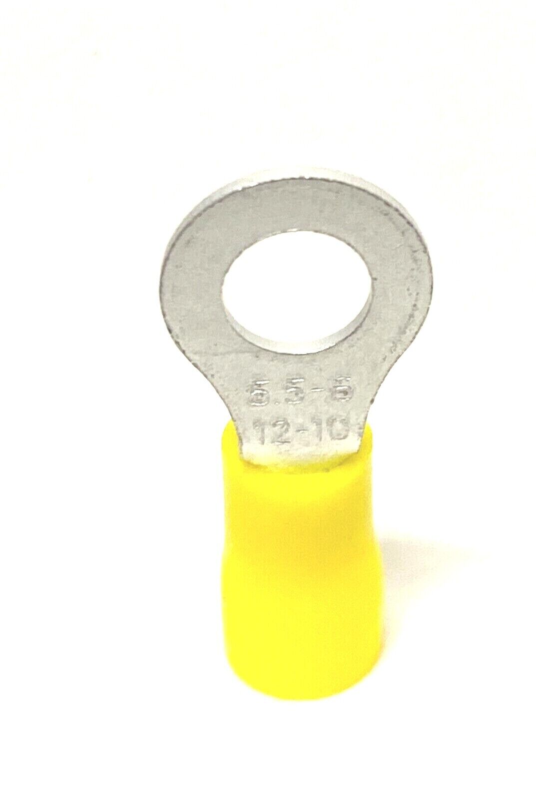 12-10 VINYL RING TERMINAL ELECTRICAL CONNECTOR YELLOW YOU CHOOSE SIZE