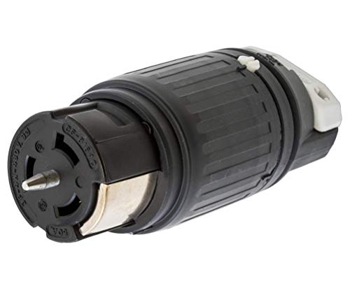 Hubbell CS8164C Locking Connector, 50 amp, 480V, 3 Pole and 4 Wire