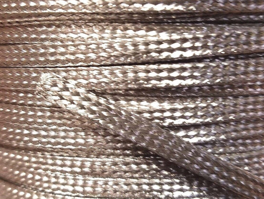 Stainless Steel FLAT Braid Sleeving 304 - 3/16" - length 10 ft USA MADE