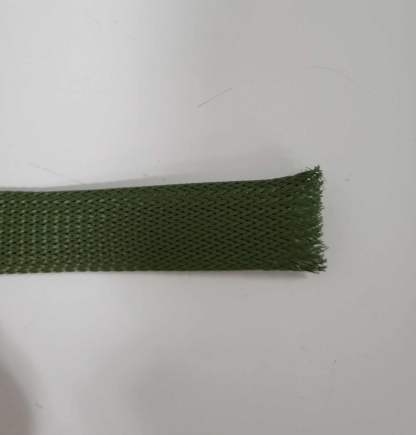 25 FT 3/4" OLIVE GREEN PET EXPANDO SLEEVING BRAID