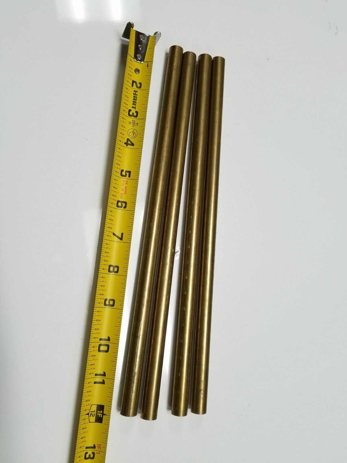 3 Pieces 1/2" C360 BRASS ROUND ROD 20" long Solid New Lathe Bar Stock H02 .500"