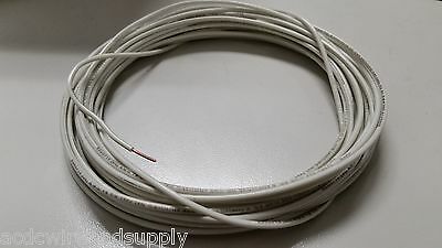 18 AWG TFN SOLID COPPER WIRE 25 FT IN WHITE GREAT FOR TRAIN WIRE