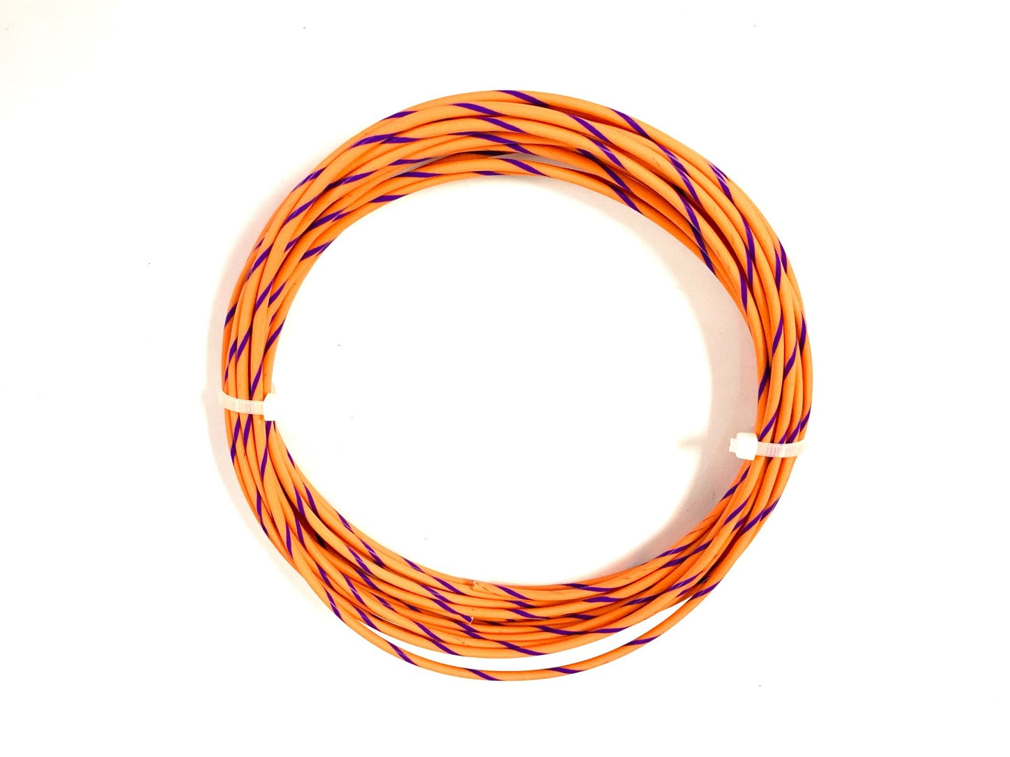STRIPED COLORS TXL 20 AWG Automotive Wire Pure Copper Made in USA - CHOOSE YOUR COLOR - SOLD PER FT