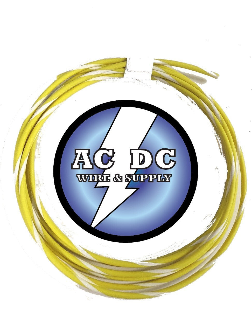 STRIPED COLORS TXL 20 AWG Automotive Wire Pure Copper Made in USA - CHOOSE YOUR COLOR - SOLD PER FT